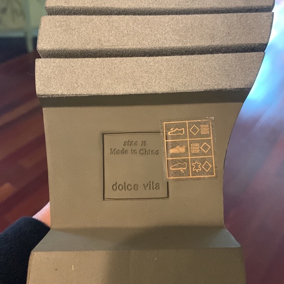 Dolce Vita Dolce Vita Women's Thundr H2O Boots olive NEW size 10 - Picture 5 of 7